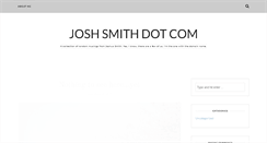 Desktop Screenshot of joshsmith.com